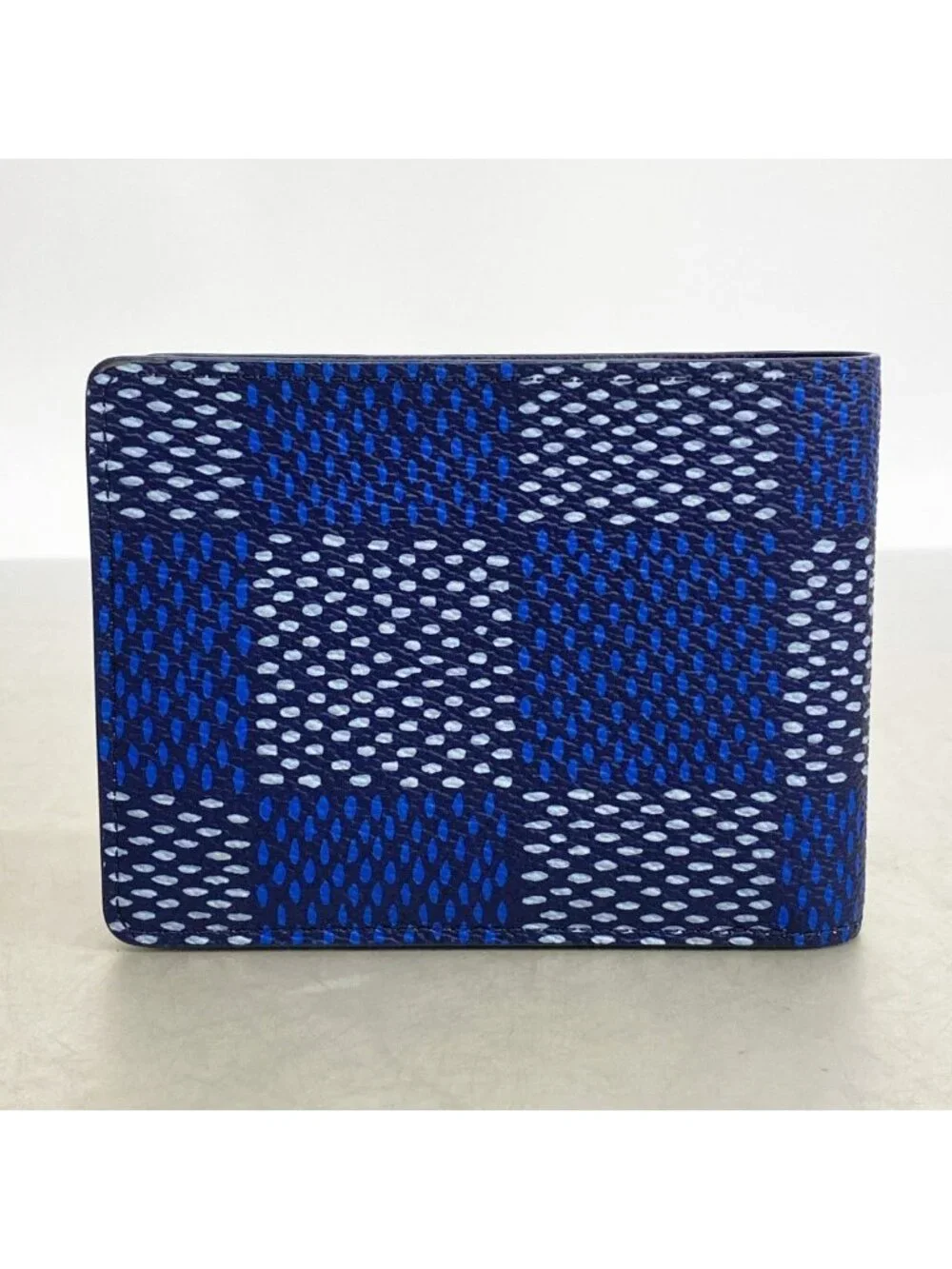 Louis Vuitton Wallet Monogram Heritage Portefeuille Multiple Navy Blue